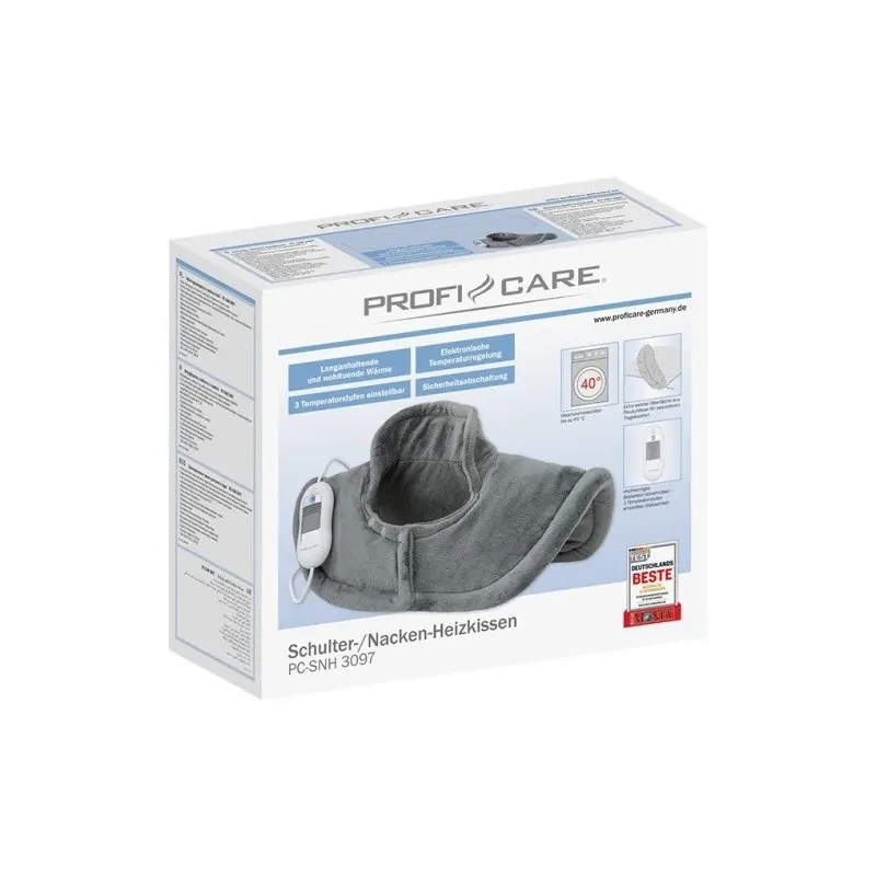 Profi Care Ηλεκτρική Θερμοφόρα Λαιμού - Πλάτης, Γκρι