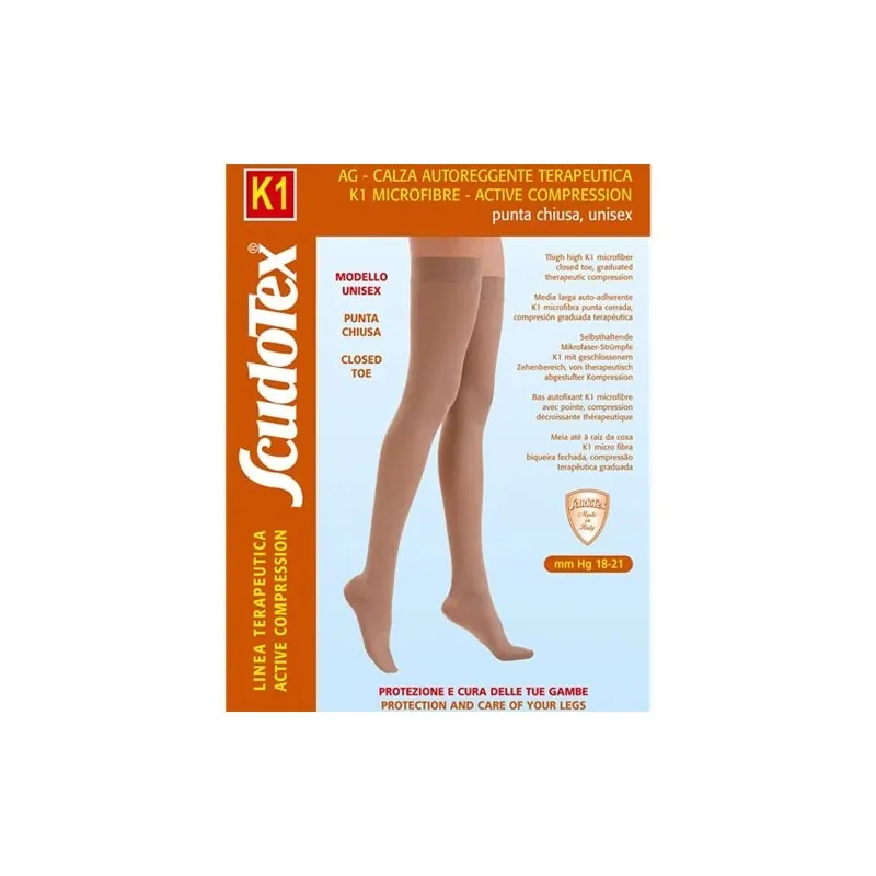 Scudotex Ιατρικές Κάλτσες Ριζομηρίου 18-21mmHg ccl1 Κλειστά Δάχτυλα, 435