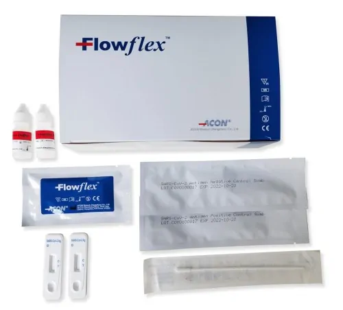 Acon FlowFlex SARS-Cov-2 Antigen Rapid Test, 25 τεμάχια