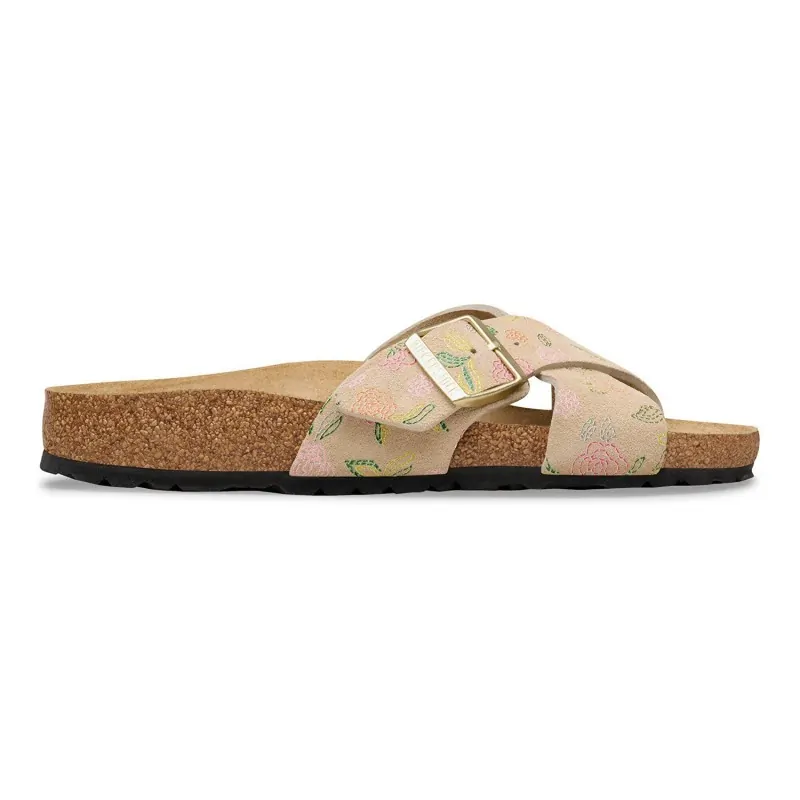 Birkenstock Παντόφλα Siena Leve (Narrow), Sandcastle Flower Print