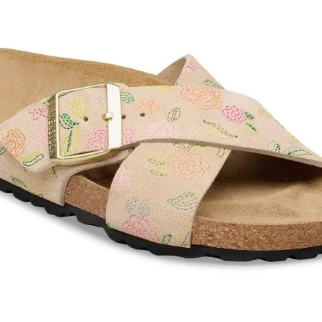 Birkenstock Παντόφλα Siena Leve (Narrow), Sandcastle Flower Print