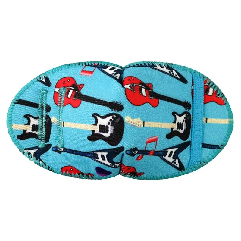 Kay Fun Patch Παιδικό Κάλυμμα Αμβλυωπίας για Γυαλιά, με Σχέδιο Κιθάρες