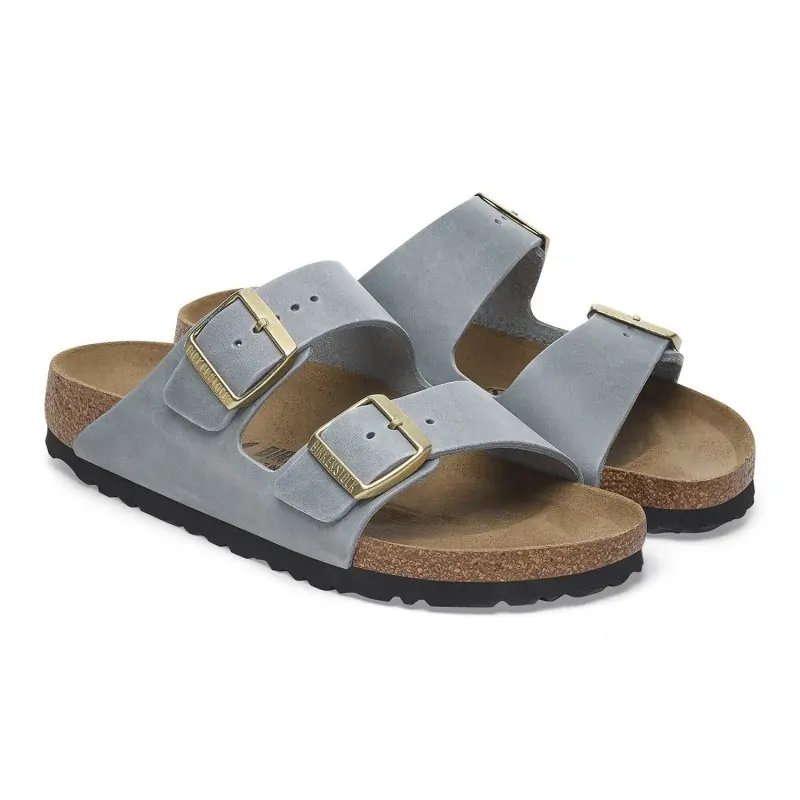 Birkenstock Παντόφλα Arizona BS (Narrow), Basalt Gray