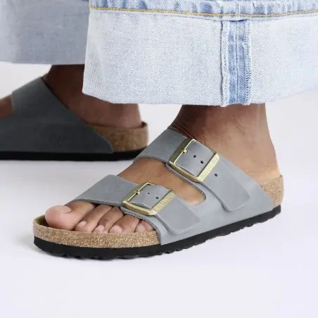 Birkenstock Παντόφλα Arizona BS (Narrow), Basalt Gray