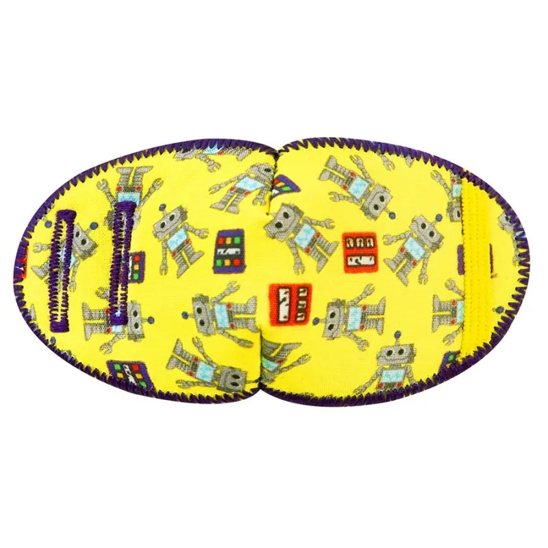 Kay Fun Patch Παιδικό Κάλυμμα Αμβλυωπίας για Γυαλιά, με Σχέδιο Ρομποτάκια