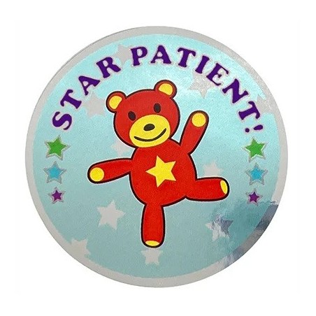 Kay Fun Patch Αυτοκόλλητα Επιβράβευσης Star Patient 42mm, 10 τεμάχια