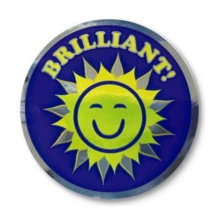 Kay Fun Patch Αυτοκόλλητα Επιβράβευσης Brilliant 42mm, 10 τεμάχια