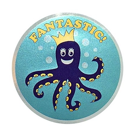 Kay Fun Patch Αυτοκόλλητα Επιβράβευσης Fantastic 42mm, 10 τεμάχια