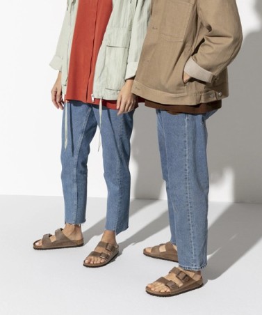 Birkenstock Παντόφλα Arizona Soft Footbed Oiled Leather (Regular), Tobacco Brown