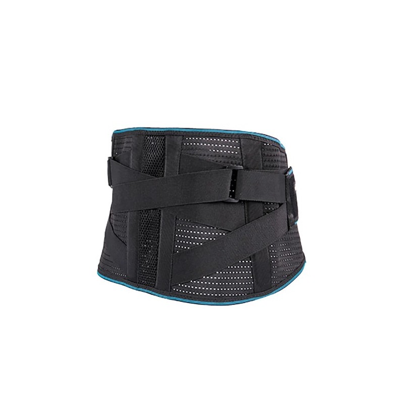 E-Life Ζώνη Οσφύος με Μπανέλες Αεριζόμενη Advanced LumbarFit Brace, Μαύρη