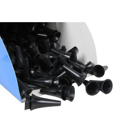 Gima Χωνάκι Ωτοσκοπίου Μαύρο 2,5mm, 31487, 250 τεμάχια