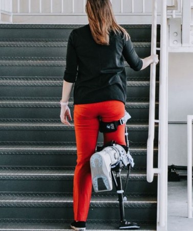 Βακτηρία Μηρού χωρίς Χρήση Χεριών, I-Walk Hands-Free Crutch