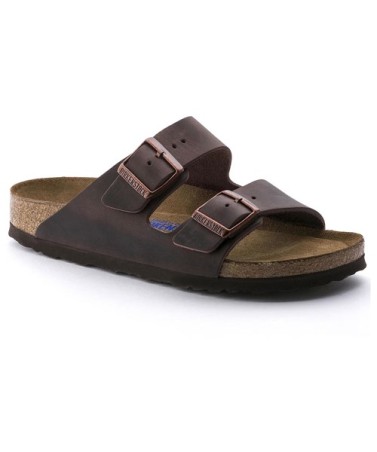 Birkenstock Παντόφλα Arizona Soft Footbed Leather (Regular), Leoi Habana