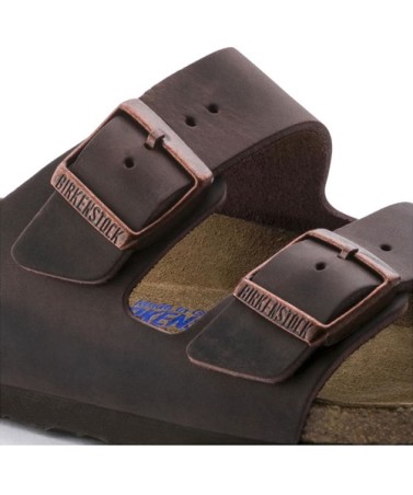 Birkenstock Παντόφλα Arizona Soft Footbed Leather (Regular), Leoi Habana