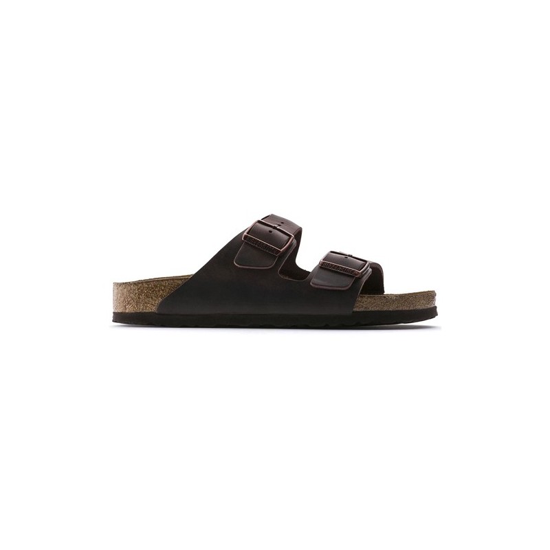 Birkenstock Παντόφλα Arizona Soft Footbed Leather (Regular), Leoi Habana
