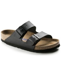 Birkenstock Παντόφλα Arizona Soft Footbed (Regular), Μαύρο