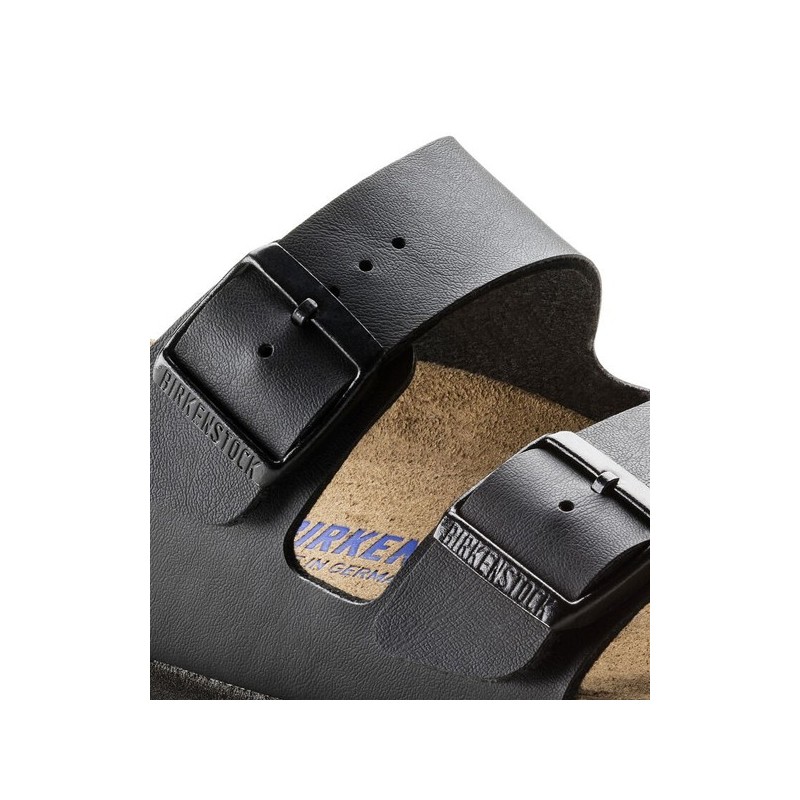 Birkenstock Παντόφλα Arizona Soft Footbed (Regular), Μαύρο