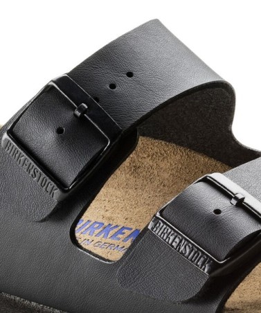 Birkenstock Παντόφλα Arizona Soft Footbed (Regular), Μαύρο