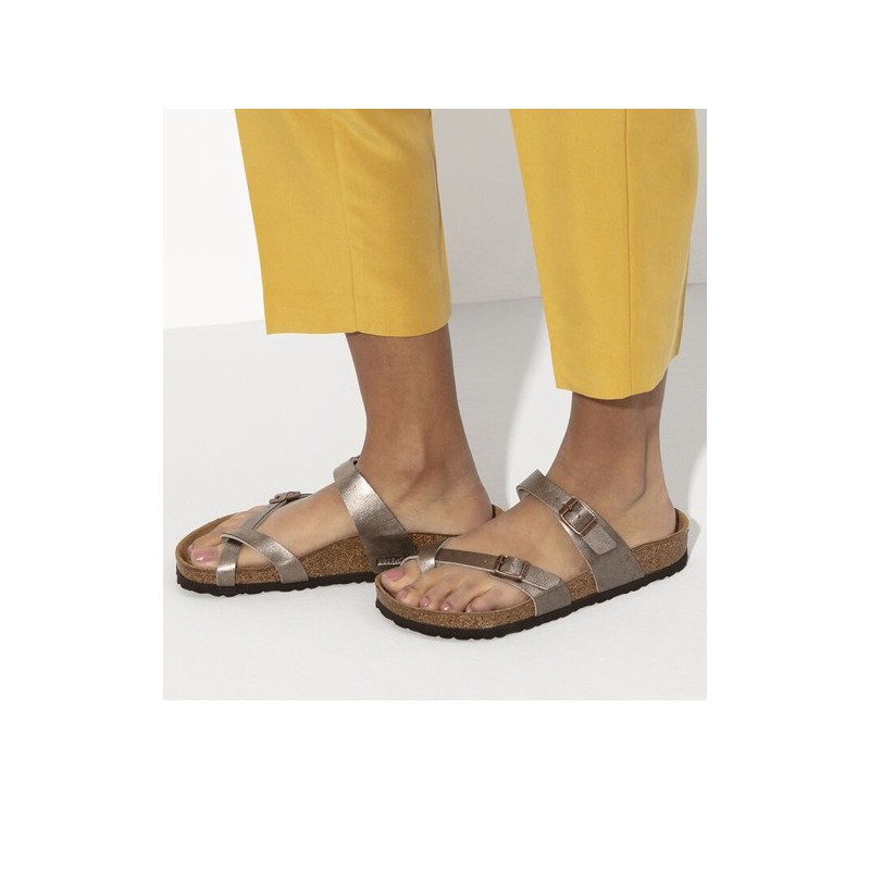 Birkenstock Παντόφλα Mayari (Narrow), Graceful Taupe