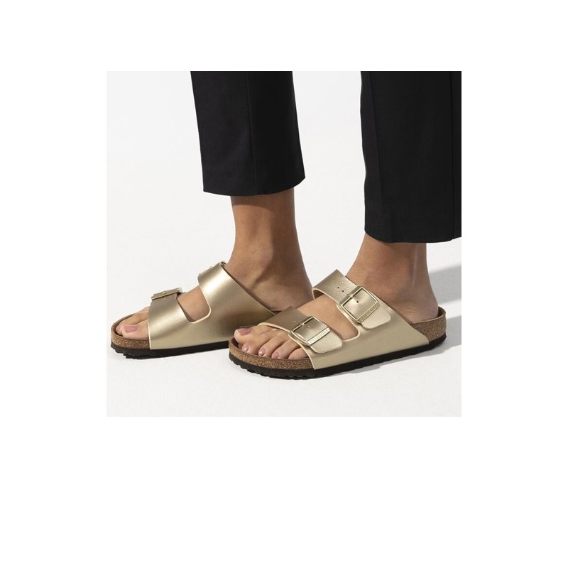 Birkenstock Παντόφλα Arizona (Narrow), Χρυσό