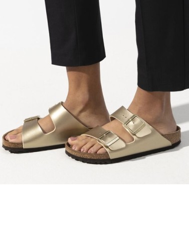 Birkenstock Παντόφλα Arizona (Narrow), Χρυσό