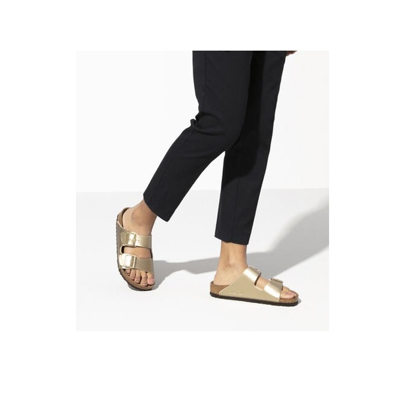 Birkenstock Παντόφλα Arizona (Narrow), Χρυσό