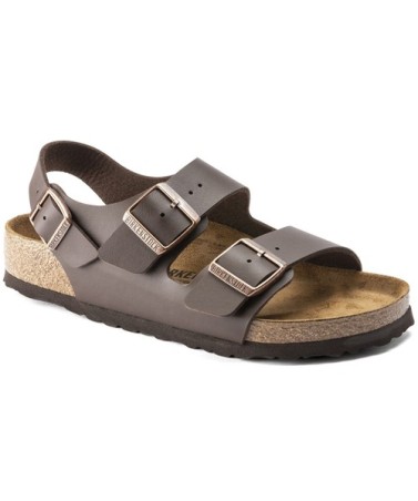 Birkenstock Παντόφλα Milano BS (Regular), Dark Brown