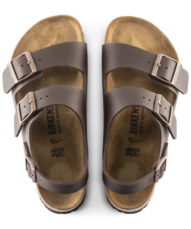 Birkenstock Παντόφλα Milano BS (Regular), Dark Brown