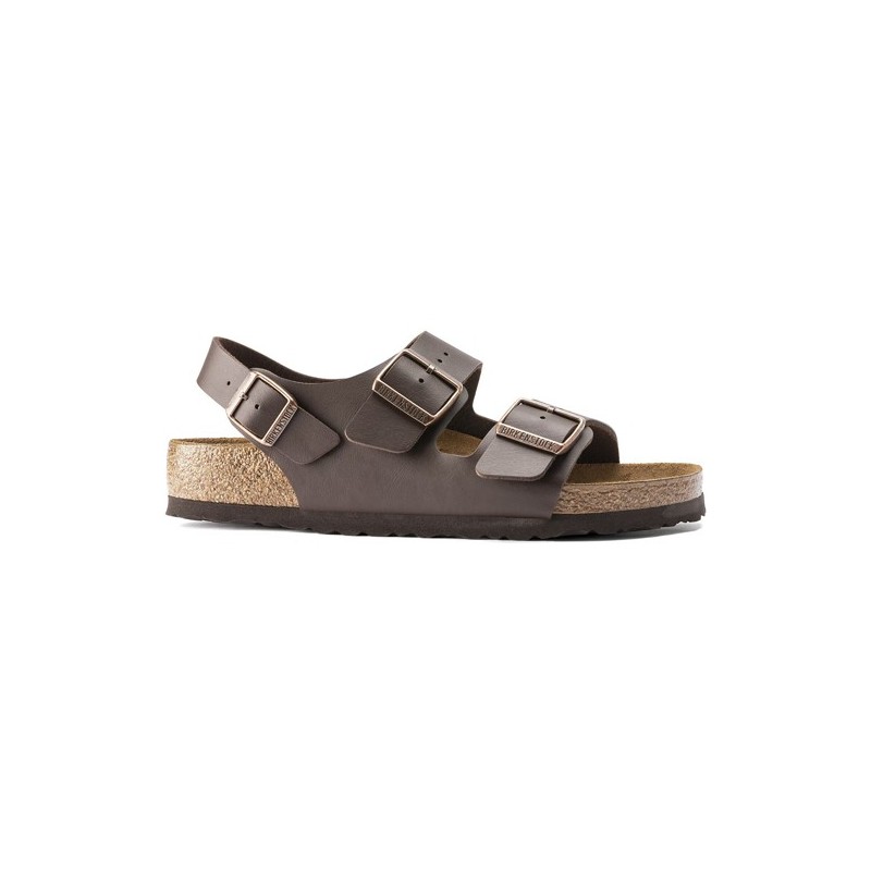 Birkenstock Παντόφλα Milano BS (Regular), Dark Brown