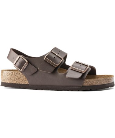 Birkenstock Παντόφλα Milano BS (Regular), Dark Brown