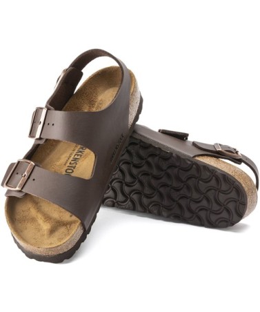 Birkenstock Παντόφλα Milano BS (Regular), Dark Brown