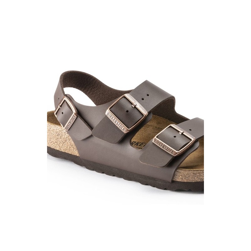 Birkenstock Παντόφλα Milano BS (Regular), Dark Brown