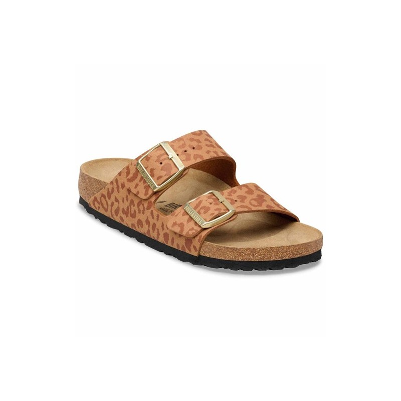 Birkenstock Παντόφλα Arizona BS (Narrow), Leo Pecan