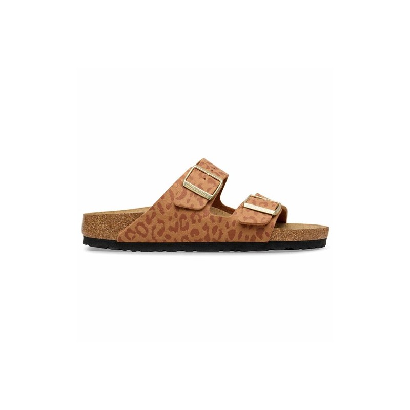 Birkenstock Παντόφλα Arizona BS (Narrow), Leo Pecan