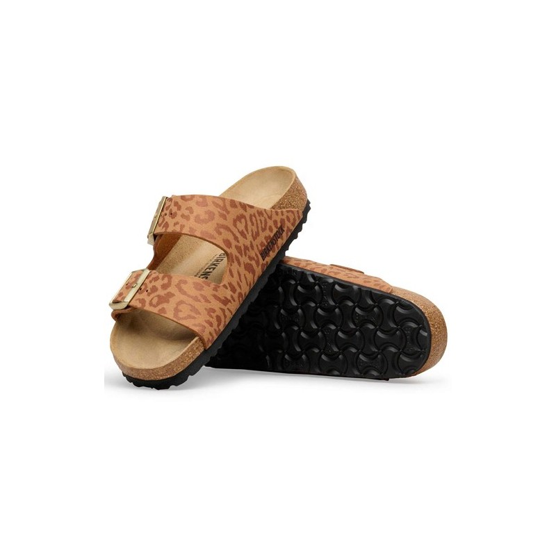 Birkenstock Παντόφλα Arizona BS (Narrow), Leo Pecan