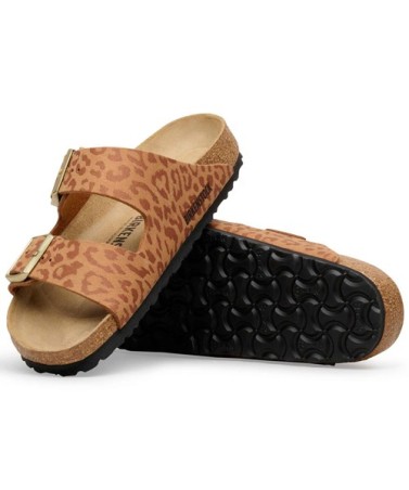 Birkenstock Παντόφλα Arizona BS (Narrow), Leo Pecan