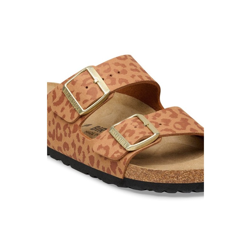 Birkenstock Παντόφλα Arizona BS (Narrow), Leo Pecan