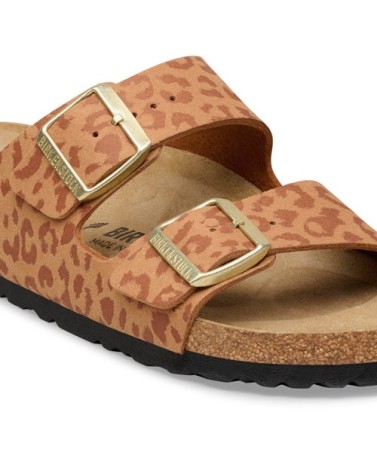 Birkenstock Παντόφλα Arizona BS (Narrow), Leo Pecan