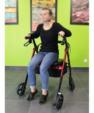Rollator Αλουμινίου με 4 Ρόδες Neo XL