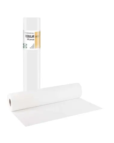 Soft Care Εξεταστικό Ρολό Χάρτινο Γκοφρέ Μονό - 60cm x 50m, Λευκό