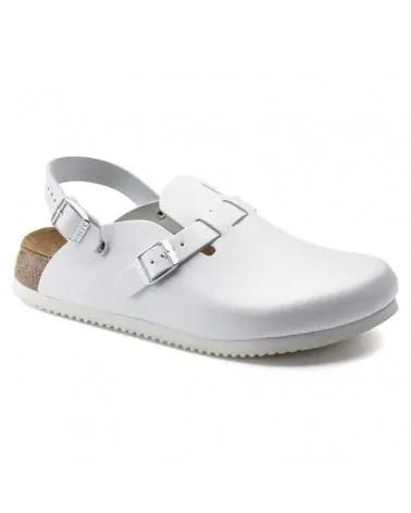 Birkenstock Ανατομικό Σαμπό Kay SL, Λευκό-Λευκό