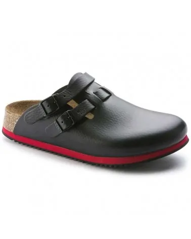 Birkenstock Ανατομικό Σαμπό Kay SL, Μαύρο-Κόκκινο