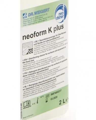 Συμπυκνωμένο Απολυμαντικό Επιφανειών Neoform K Plus 2000ml