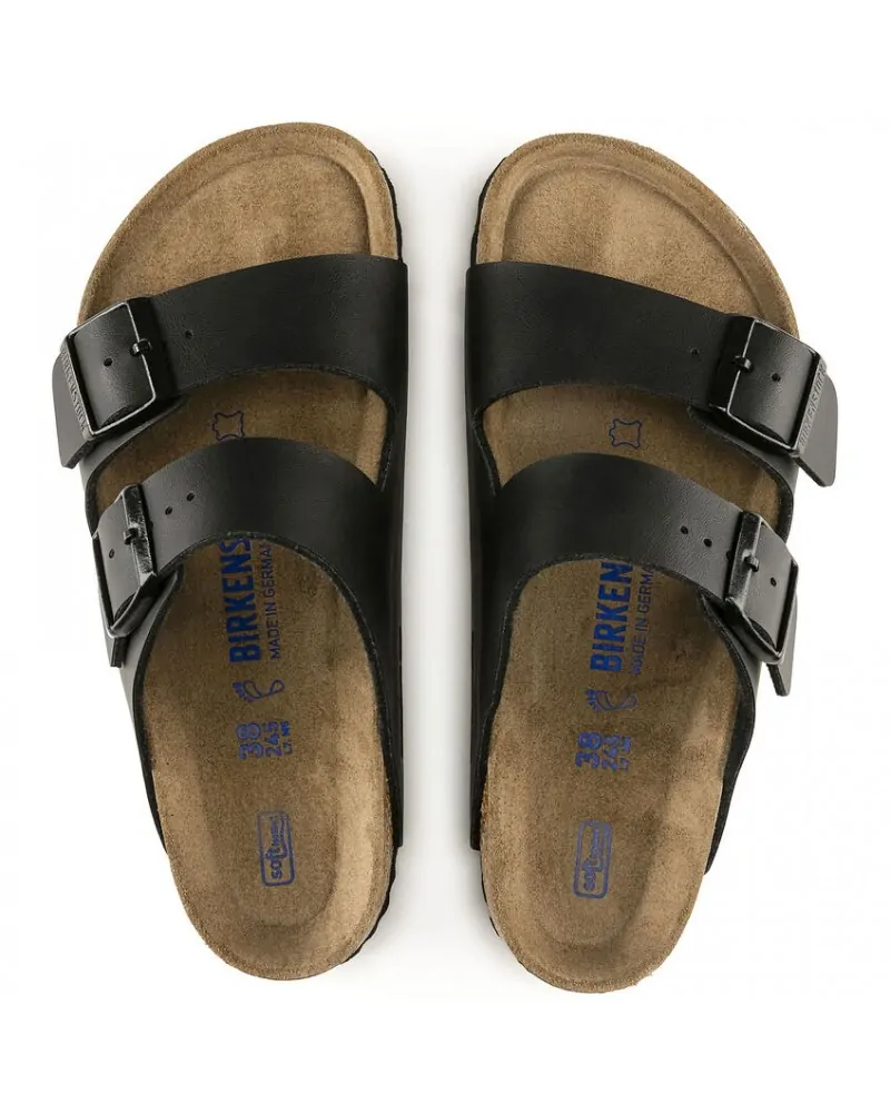 Birkenstock Παντόφλα Arizona Soft Footbed Black (Narrow)