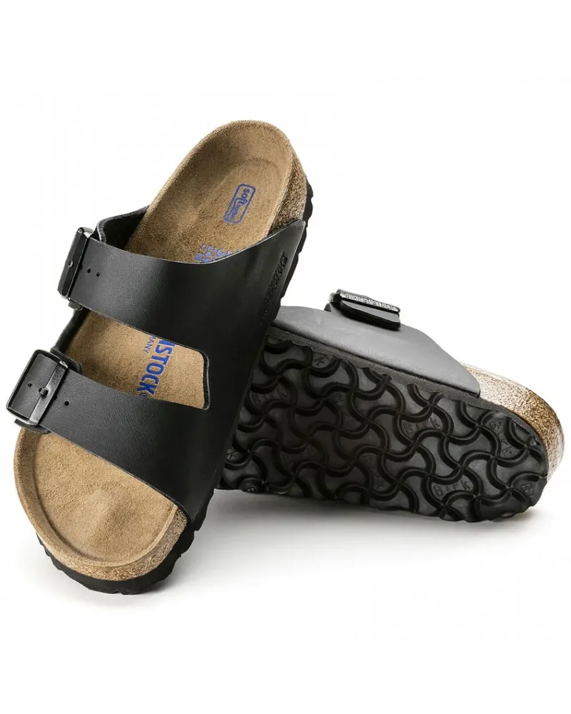 Birkenstock Παντόφλα Arizona Soft Footbed Black (Narrow)