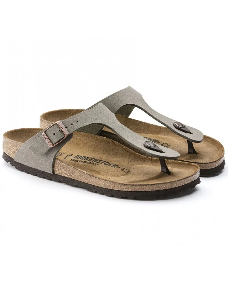 Birkenstock Παντόφλα Gizeh (Regular), Γκρι Stone