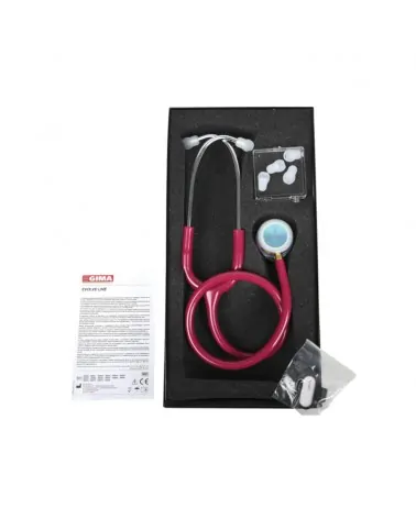 Gima Στηθοσκόπιο Διπλής Κεφαλής Evolve Raspberry, 49574