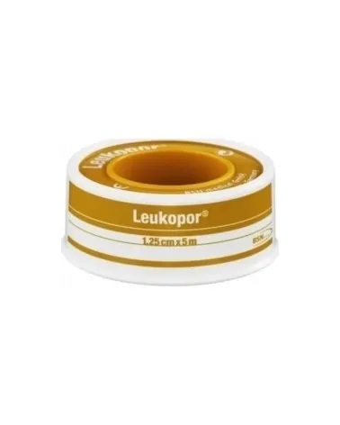 BSN Medical Ταινίες Στερέωσης Leukopor, 1.25cm x 5m