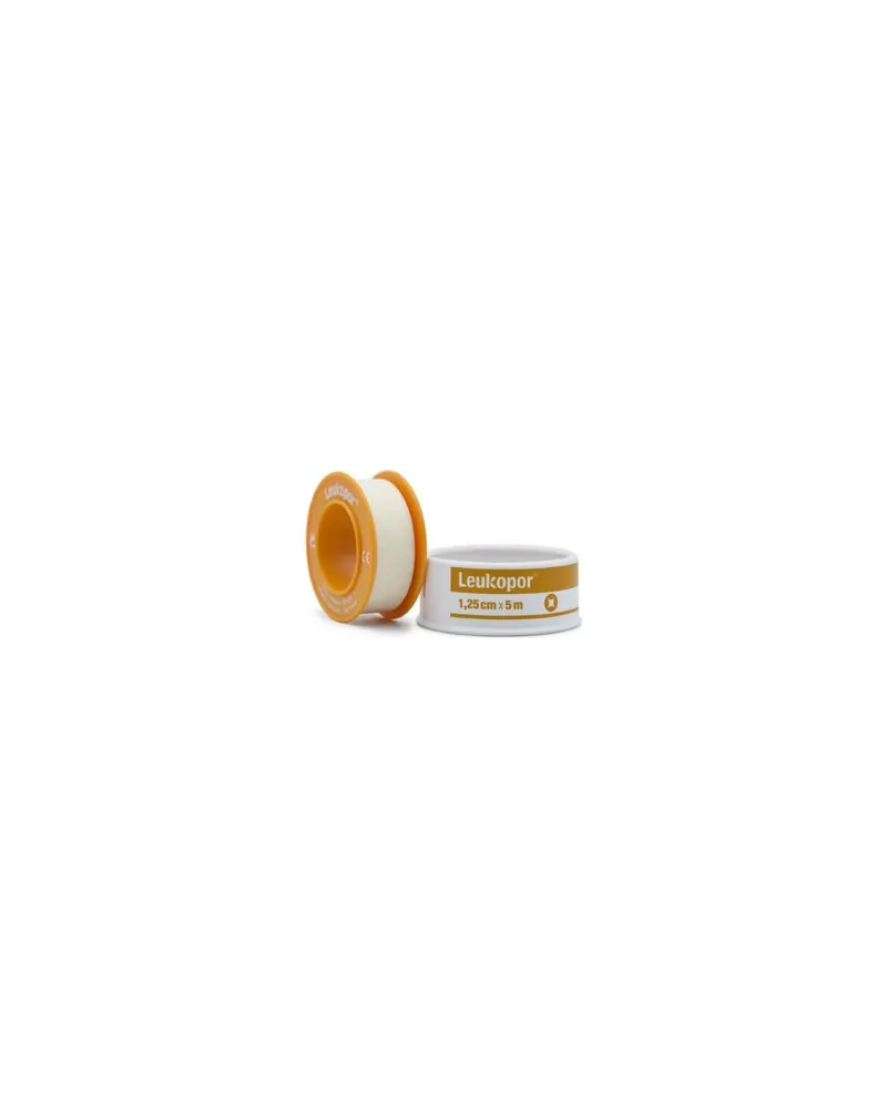 BSN Medical Ταινίες Στερέωσης Leukopor, 1.25cm x 5m