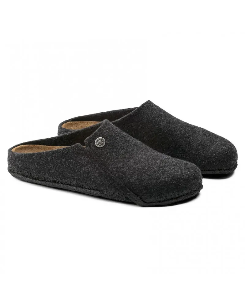 Birkenstock Παντόφλα Zermatt Rivet, Ανθρακί (Regular)